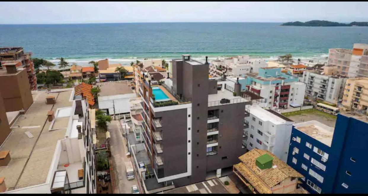 Departamento Con Vista Al Mar En Villa Francione 506 Bombinhas Kültér fotó