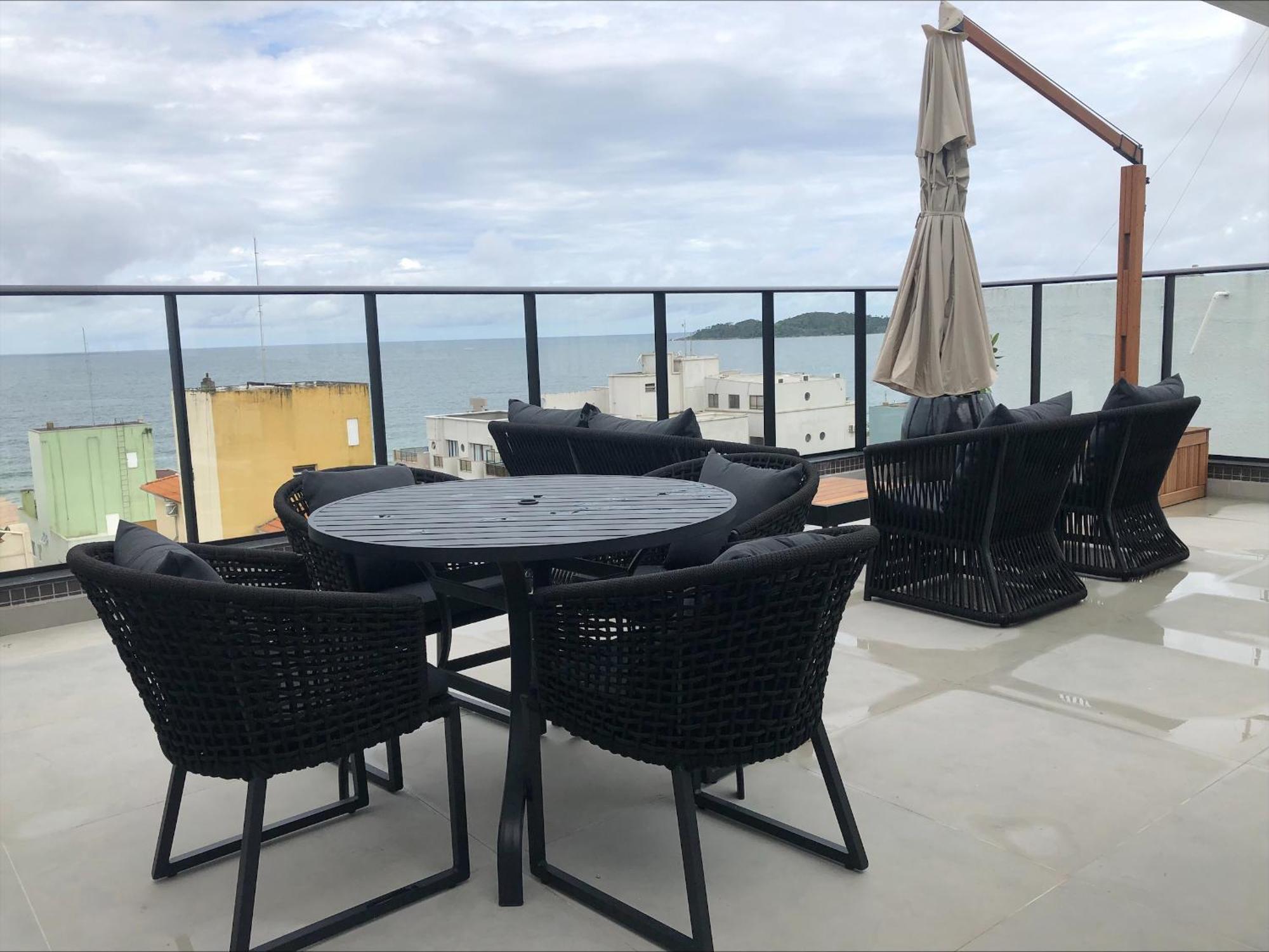 Departamento Con Vista Al Mar En Villa Francione 506 Bombinhas Kültér fotó